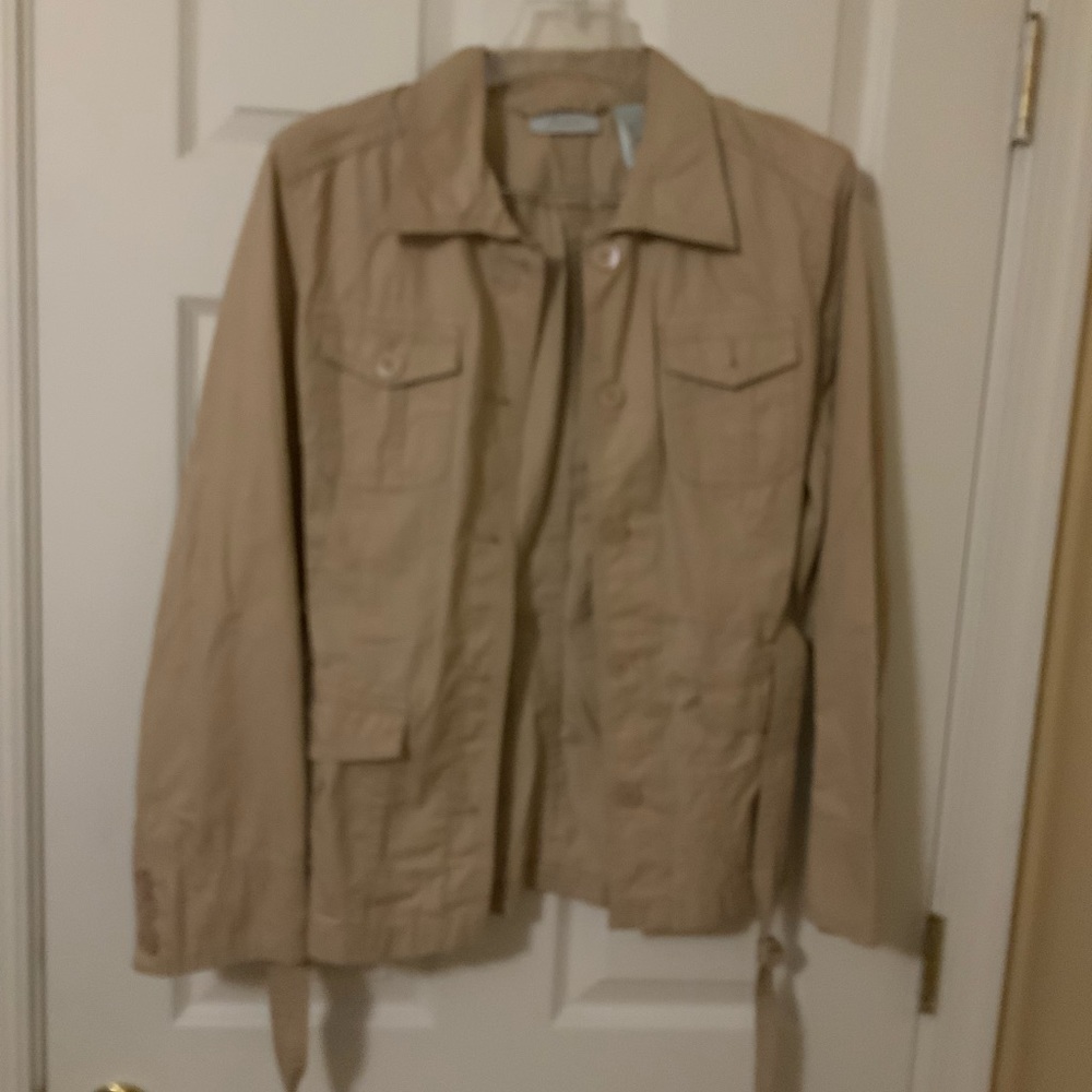 Tan jacket